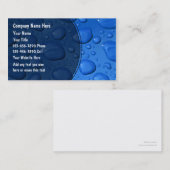 Klempner-Visitenkarten Visitenkarte (Vorne/Hinten)