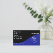 Klempner-Visitenkarten Visitenkarte (Stehend Vorderseite)