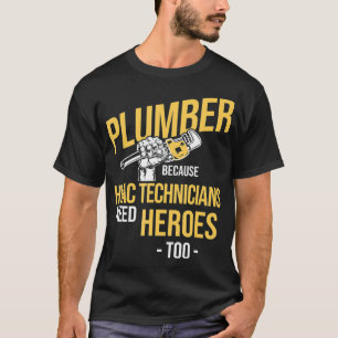 Klempner von HVAC-Technikern T-Shirt