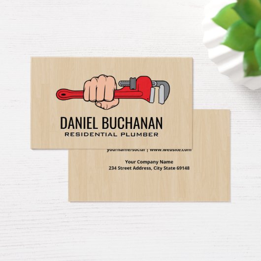 Klempner Wrench Illustration (Schreibtisch)