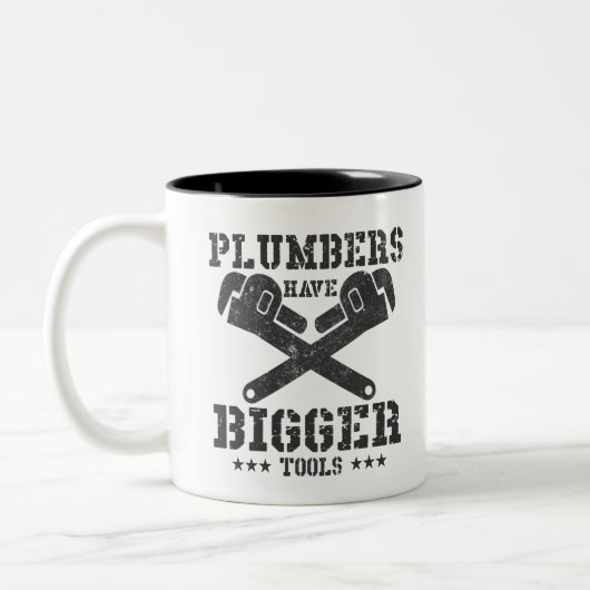 Klempner Zweifarbige Tasse (Links)