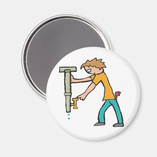 Klempneranlage Magnet (Vorderseite/Rückseite)