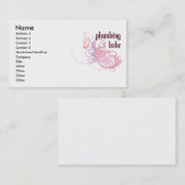 Klempnerarbeit-Baby Visitenkarte (Vorne/Hinten)