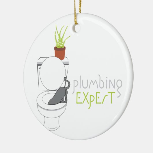 Klempnerarbeit-Experte Keramikornament (Links)