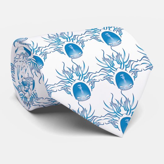 Klempnerarbeit-Schädel Krawatte (Gerollt)