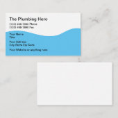 Klempnerarbeit-Service modern Visitenkarte (Vorne/Hinten)