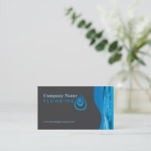 Klempnerarbeit-Visitenkarten Visitenkarte (Stehend Vorderseite)