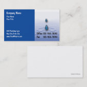 Klempnerarbeit-Visitenkarten Visitenkarte (Vorne/Hinten)