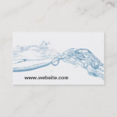 KlempnerarbeitfirmaVisitenkarte v1 Visitenkarte (Rückseite)