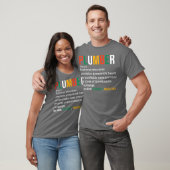 Klempnerbezeichnung "Funny Plumber" T-Shirt (Unisex)
