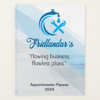 Klempnerdienst Blue Water Drop Logo Installateur Planer