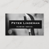Klempnerdienst Visitenkarte (Vorderseite)