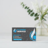 Klempnerdienst Visitenkarte (Stehend Vorderseite)