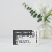 Klempnerdienst Visitenkarte (Stehend Vorderseite)