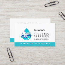 Klempnerdienst Wasser Tropfen Logo Klempner Untern
