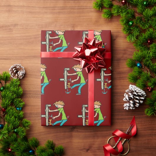 Klempnerei Geschenkpapier (Feiertagsgeschenk)