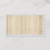 Klempnerei | Holz- und Ziegelmauer Visitenkarte (Rückseite)