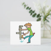 Klempnerei Postkarte (Stehend Vorderseite)