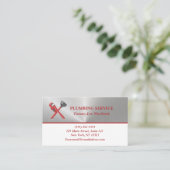 Klempnerei Visitenkarte (Stehend Vorderseite)