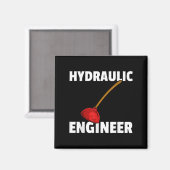 Klempnergeschenk Magnet (Vorderseite/Rückseite)