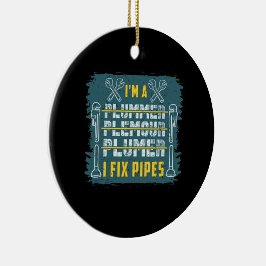 Klempnergeschenke Keramik Ornament (Rechts)