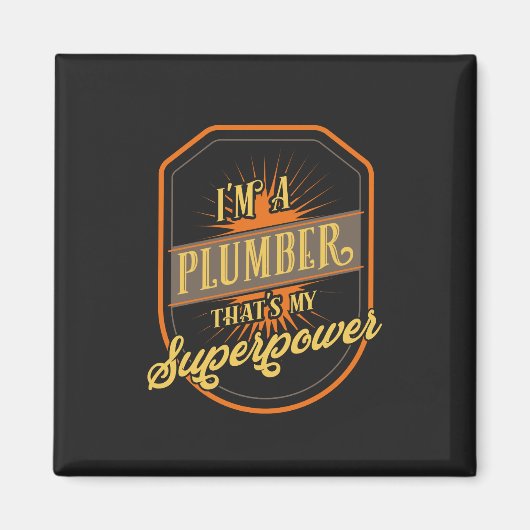 Klempnergeschenke Magnet (Vorne)