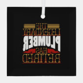 Klempnergeschenke Ornament Aus Glas (Rückseite)