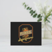 Klempnergeschenke Postkarte (Stehend Vorderseite)