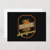 Klempnergeschenke Postkarte (Vorne/Hinten)