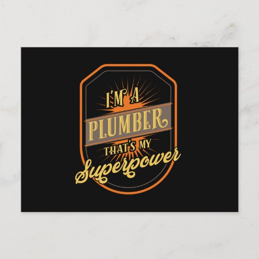 Klempnergeschenke Postkarte (Vorderseite)