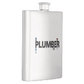 Klempnerpfeifen Flachmann (Rechts)