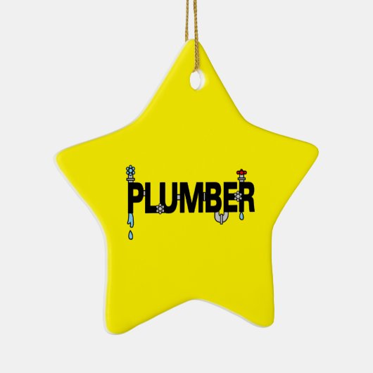 Klempnerpfeifen Keramik Ornament (Rechts)