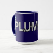 Klempnerpfeifen Tasse (Vorderseite Links)