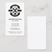 Klempnerreparatur für Zuhause Visitenkarte (Vorne/Hinten)