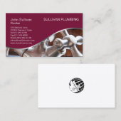 Klempnerreparatur für Zuhause Visitenkarte (Vorne/Hinten)