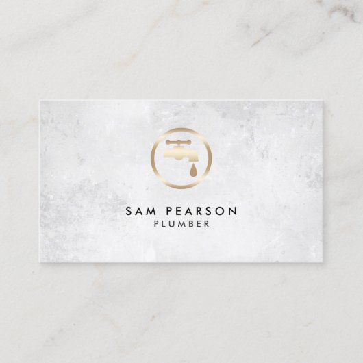 Klempnerreparatur für Zuhause Visitenkarte (Vorderseite)