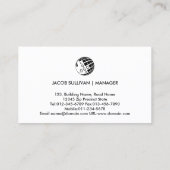 Klempnerreparatur für Zuhause Visitenkarte (Rückseite)