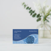 Klempnerreparatur für Zuhause Visitenkarte (Stehend Vorderseite)