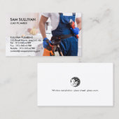 Klempnerreparatur für Zuhause Visitenkarte (Vorne/Hinten)