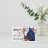 Klempnerreparatur für Zuhause Visitenkarte (Stehend Vorderseite)