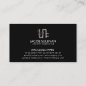 Klempnerschicht Visitenkarte (Vorderseite)