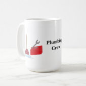 Klempnerteam Kaffeetasse (Vorderseite Links)