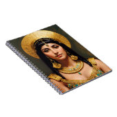 Kleopatra Ägyptische Königin Pharao Art Notizblock (Rechte Seite)