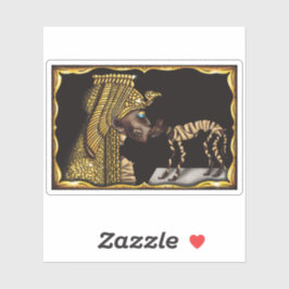 Kleopatra ägyptische Mummy, Halloween-Katze-Mummy Aufkleber