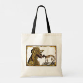 Kleopatra ägyptische Mummy, Trick oder Treat Cat M Tragetasche (Rückseite)