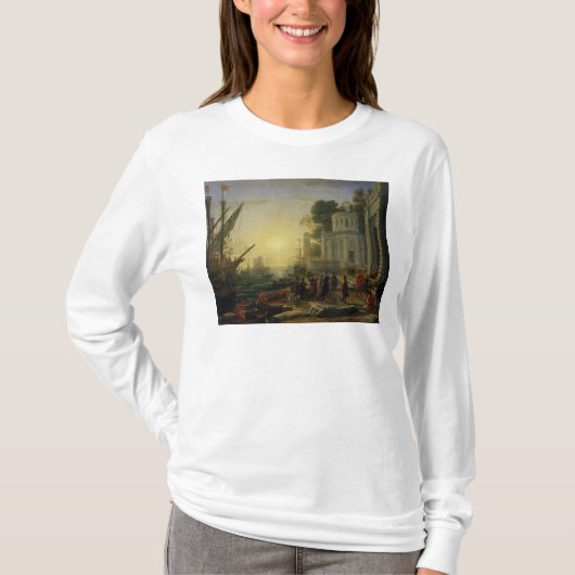 Kleopatra, die an Tarsus, 1642 ausschifft T-Shirt (Vorderseite)