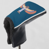 Kleopatra. Golf Headcover (3/4 Vorderseite)