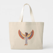Kleopatra. Jumbo Stoffbeutel (Rückseite)