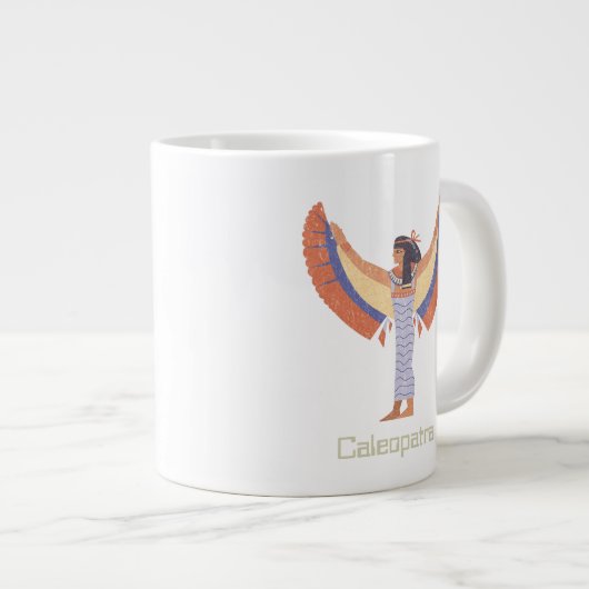 Kleopatra. Jumbo-Tasse (Vorderseite Rechts)