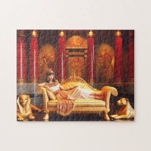 Kleopatra Königin Fantasy Altägyptisch Royal Puzzle
